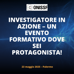 23 maggio 2025 - Palermo – Evento formativo in presenza valido ai sensi del D.M. 269/2010